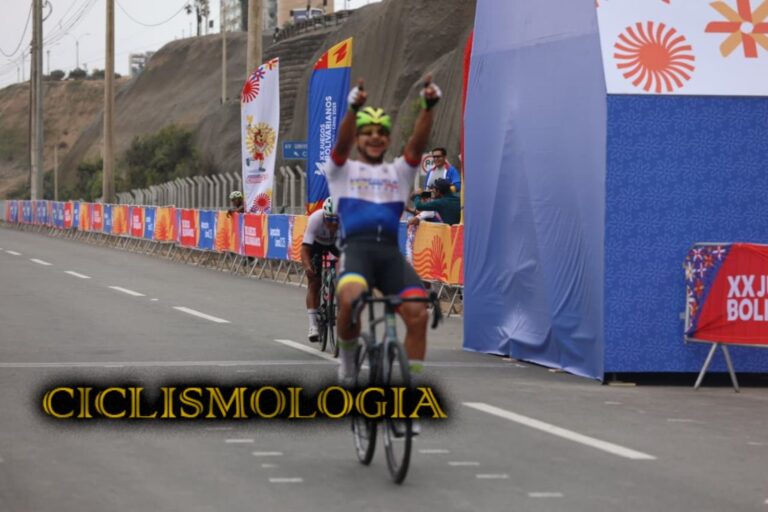 LEANGEL MENESES CICLISMO RUTA MASCULINO JUEGOS BOLIVARIANOS