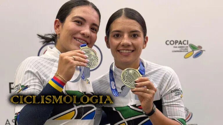 Lina Marcela Hernández y Elizabeth Castaño Campeonas Madison Pista