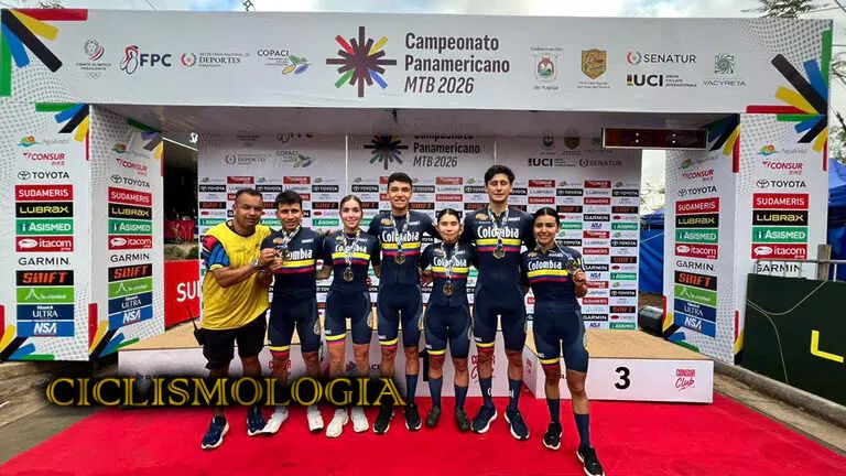 SELECCIÓN COLOMBIA MTB PANAMERICANOS PARAGUAY