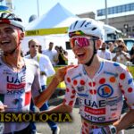 TADEJ POGACAR E ISAAC DEL TORO TDF UAE